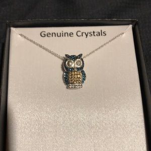 Sparkling Owl necklace